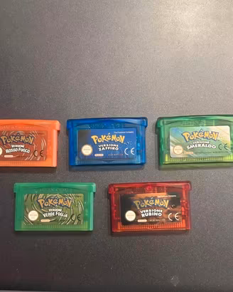 giochi pokemon game boy advance
