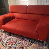 divano moderno in velluto