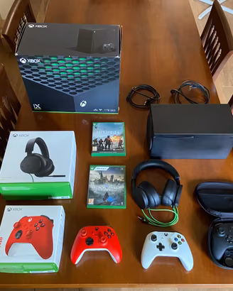 Xbox series X 1 TB SSD + accessori