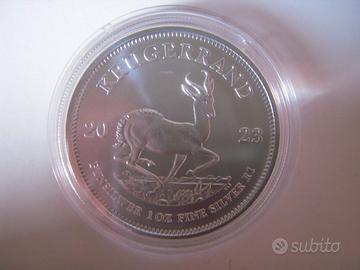 moneta argento Sudafrica 2023 Krugerrand 1 oz