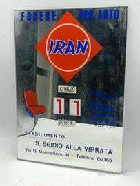 specchio pubblicitario calendario perpetuo