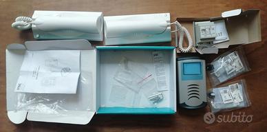 URMET Citofono pulsantiera e due cornette