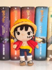 One Piece Luffy cappello di Paglia amigurumi
