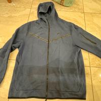 FELPA UOMO DI COTONE CON ZIP E CAPPUCCI BRAND NIKE