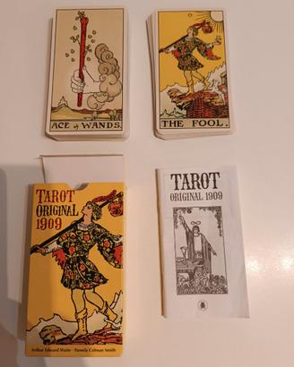 Original 1909 Edward Waite tarot cards