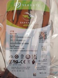 hard disk interno 1TB Seagate Nuovo confezionato