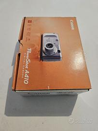 Macchina fotografica A410 Canon completa