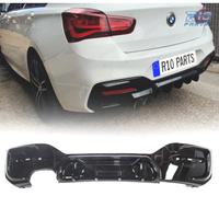 DIFFUSORE BMW F20 LCI 15- LOOK COMPETITION NERO LU