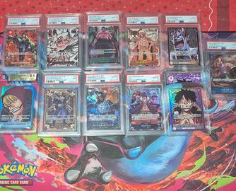 Lotto carte One piece gradate 