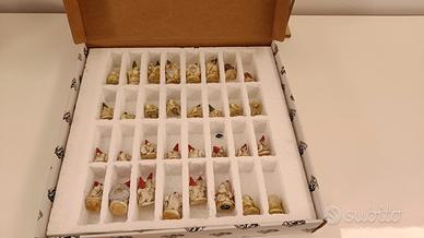 Scacchiera artigianale con gnomi