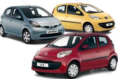 Peugeot 107, Citroen C1, Toyota Aygo, Toyota Yaris