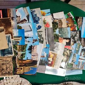 60 cartoline italiane e estere nuove e viaggiate