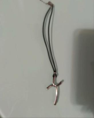 collana Fossil croce 