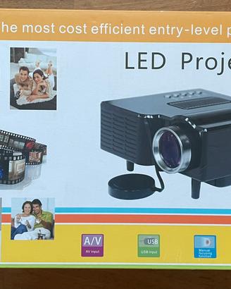 Proiettore LED RoHS con telecomando,
