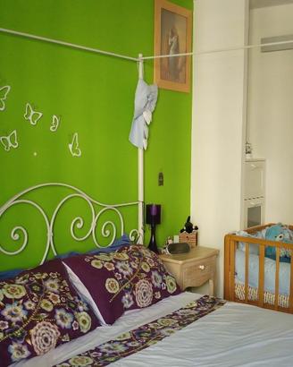 letto baldacchino ferro