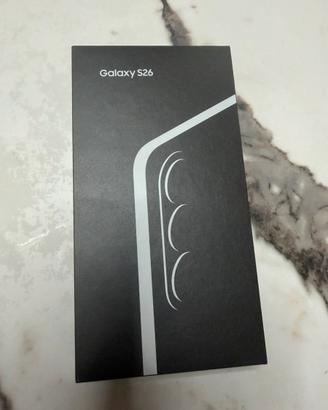 Samsung Galaxy S26 256GB Black – Nuovo Sigillato