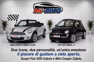 Fiat 500 & Mini Cooper due icone Cabrio