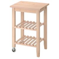 Carrello in legno faggio