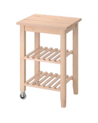 Carrello in legno faggio