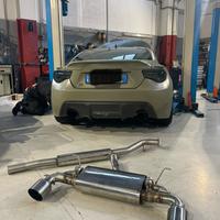 Toyota GT 86 catback con Valvole