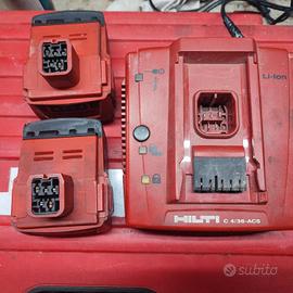 Caricabatteria più 2 batterie hilti