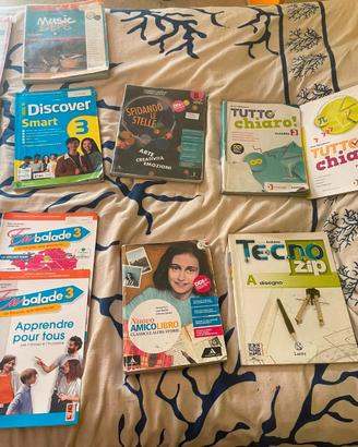 libri di 3°e 2° media