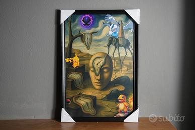 Quadro personalizzato ispirato a Dalì