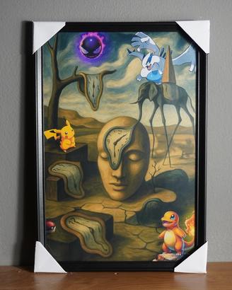 Quadro personalizzato ispirato a Dalì