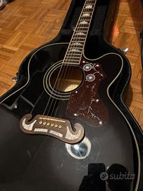 Epiphone EJ-200SCE + custodia rigida