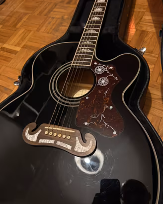 Epiphone EJ-200SCE + custodia rigida