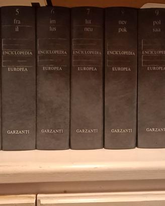 Enciclopedia europea Garzanti