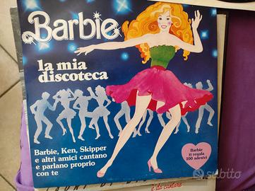 LP vinile Barbie la mia discoteca (con adesivi)