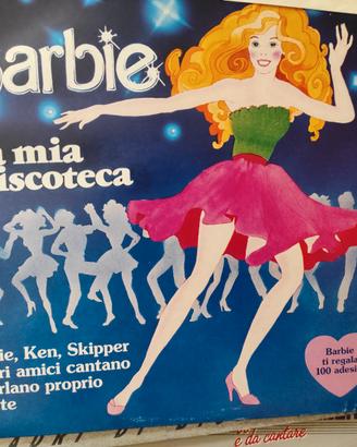 LP vinile Barbie la mia discoteca (con adesivi)