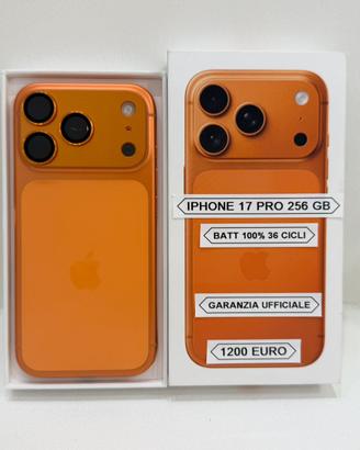 IPHONE 17 PRO 256 GB