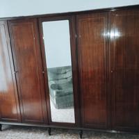 ARMADIO 5 ANTE CON CASSETTIERA STILE CLASSICO 