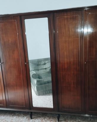 ARMADIO 5 ANTE CON CASSETTIERA STILE CLASSICO 