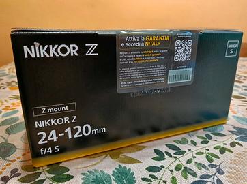NIKON Z 24-120  f: 4.0 S  SIGILLATO GARANZIA NITAL