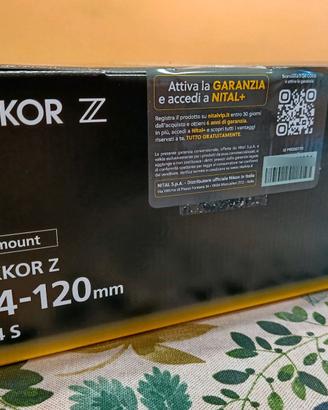 NIKON Z 24-120  f: 4.0 S  SIGILLATO GARANZIA NITAL