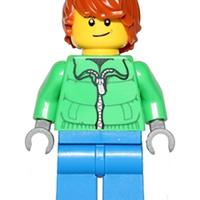 LEGO Minifigure "Ragazzo da 40107" Holiday Winter
