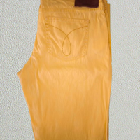 Jeans da donna colore giallo vivace Taglia W30 L34