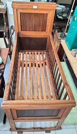 Culla dondolo lettino legno primi '900