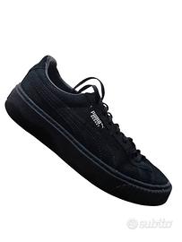 Puma scarpe nere suola platform 39