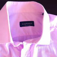 CANALI camicia uomo colore lilla taglia 44/ 17 .5