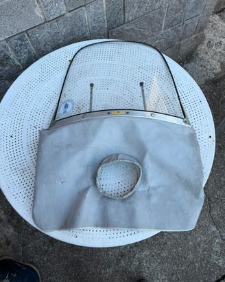 Parabrezza + Grembiule Coprigambe Vespa - Vintage