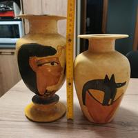 Coppia vasi egiziani