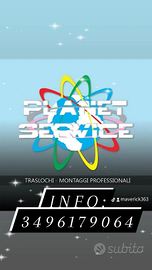 Montaggio arredi -Traslochi- Trasporti- Lavorazion