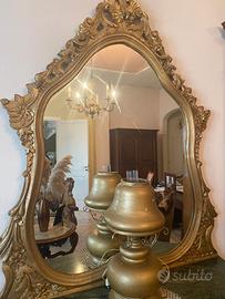Specchiera dorata 