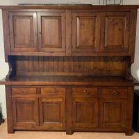 🪵 Credenza legno massello 220×45×205 cm – 399 €