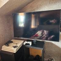ps4 pro - tv Panasonic 39 pollici 