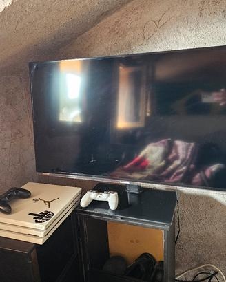 ps4 pro - tv Panasonic 39 pollici 